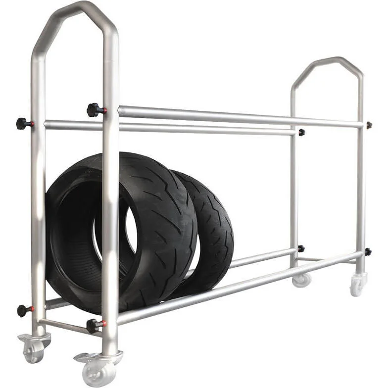 Carrello Porta Cerchi In Acciaio LighTech RSS004 Spedito Oggi