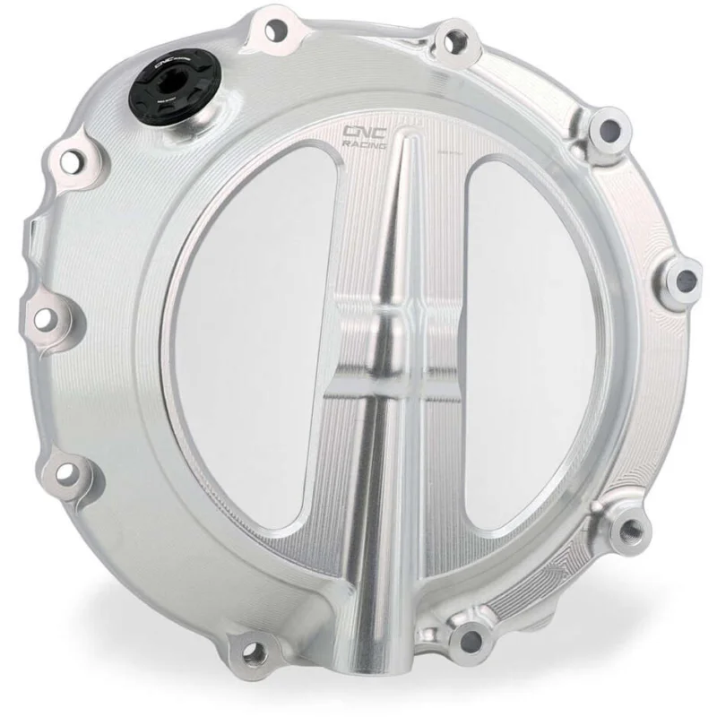 Carter frizione trasparente BMW CA801 comando filo CNC Racing Argento Nuovo Arrivo