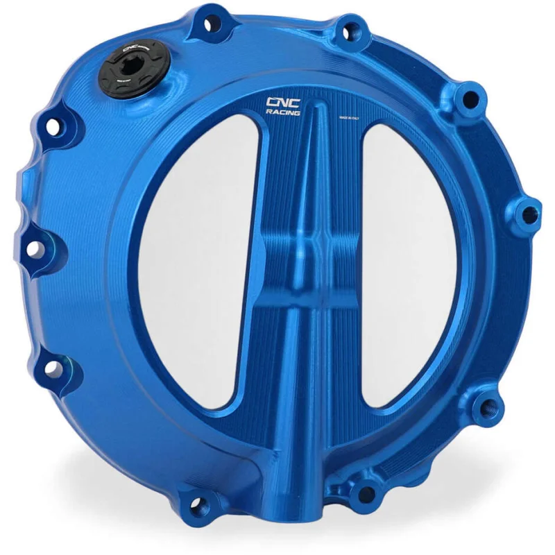 Carter frizione trasparente BMW CA801 comando filo CNC Racing Blu Di Tendenza