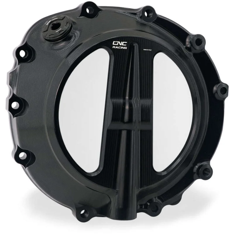 Carter frizione trasparente BMW CA801 comando filo CNC Racing Nero Reso Gratuito