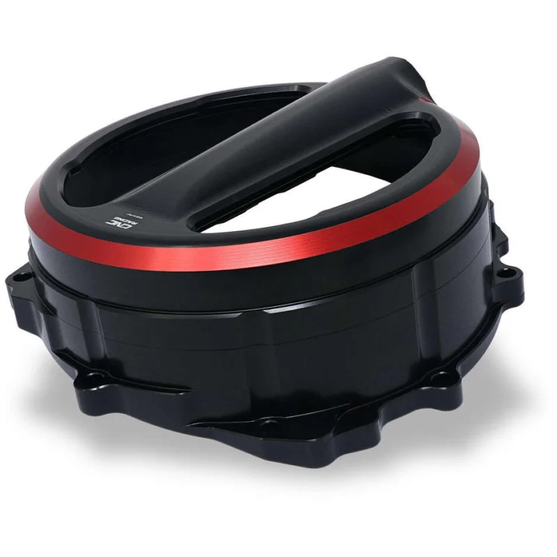 Carter frizione trasparente CA301 MV Agusta - comando a filo - Bicolor CNC Racing Nero Rosso Miglior Prezzo