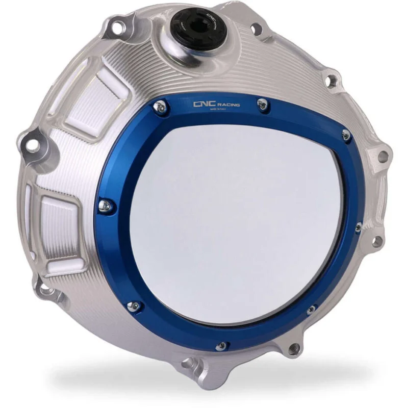 Carter frizione trasparente CA800 BMW CNC Racing Argento Blu Prezzo Conveniente
