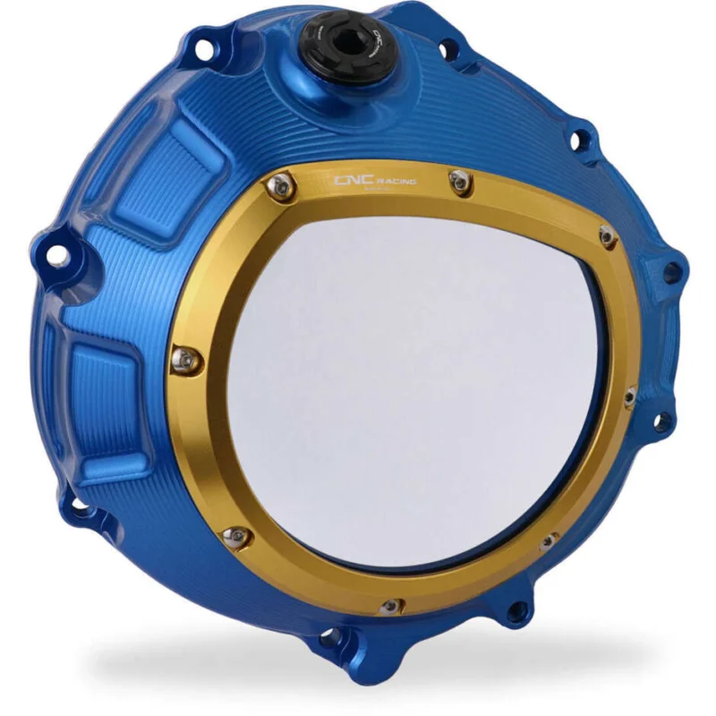 Carter frizione trasparente CA800 BMW CNC Racing Blu Oro Promo Stagionale