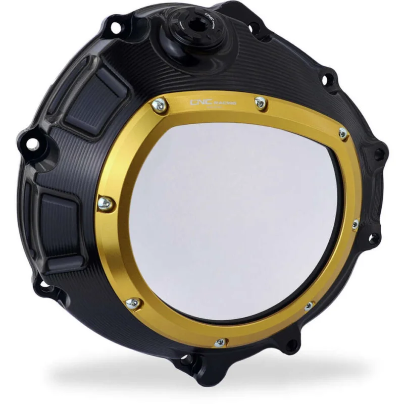 Popolare Carter frizione trasparente CA800 BMW CNC Racing Nero Oro