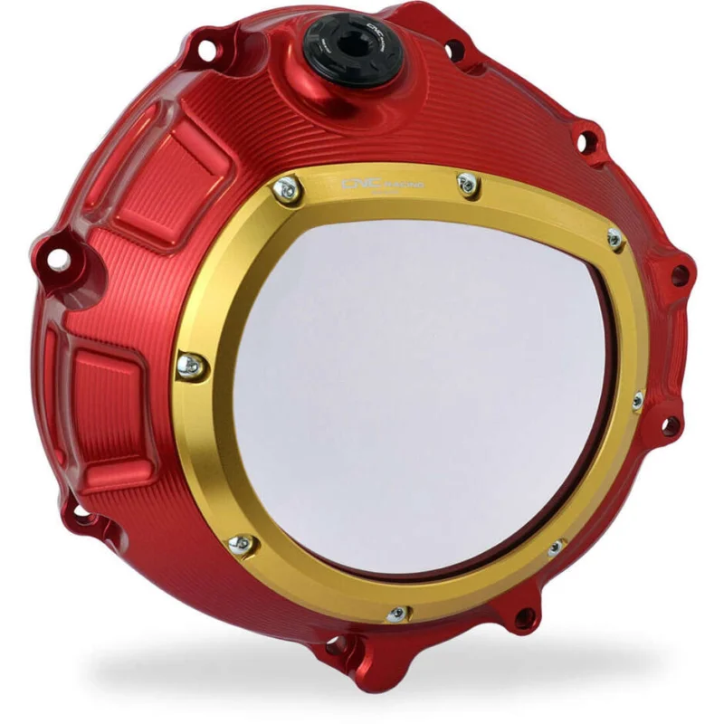 Carter frizione trasparente CA800 BMW CNC Racing Rosso Oro Affare