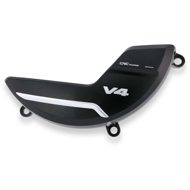 Carter protezione frizione PR310 Ducati Panigale V4 Streetfighter V4 Multistrada V4 RS CNC Racing Nero Argento Offerta Limitata