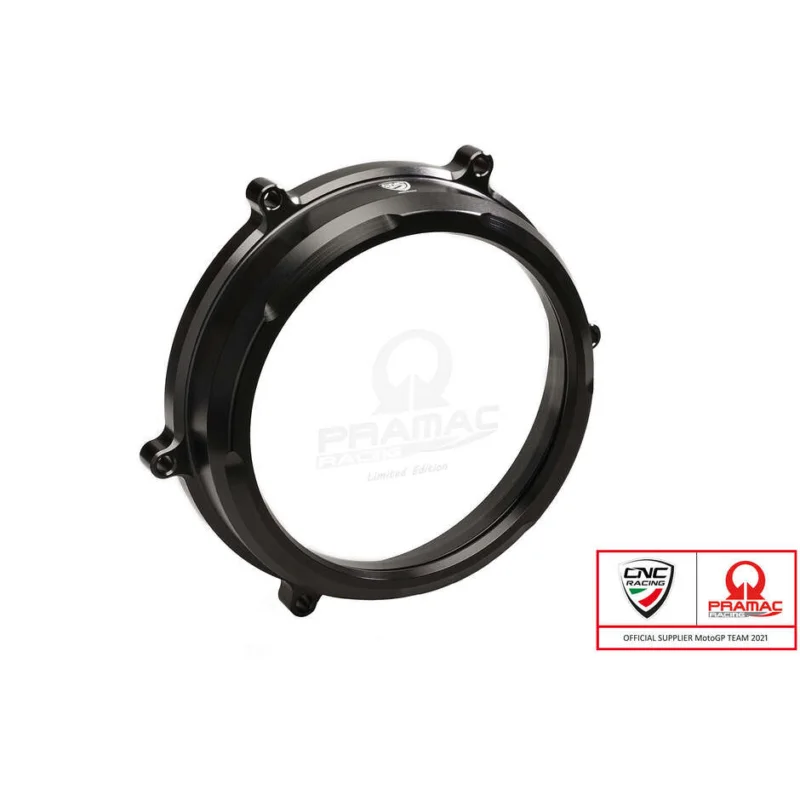 Carter trasparente CA200 per frizioni ad olio Ducati Panigale Pramac Racing Lim. Ed. CNC Racing Nero Offerta