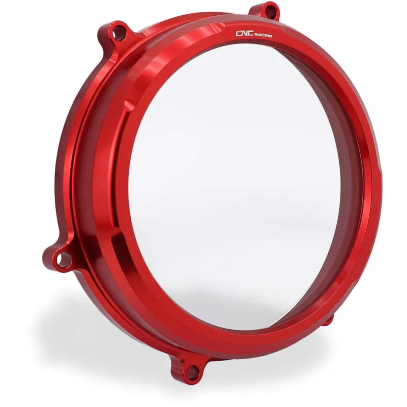 Ultima Occasione Carter trasparente CA200 per frizioni ad olio Ducati serie Panigale CNC Racing Rosso