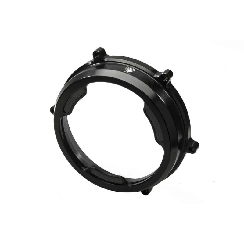 Compra Oggi Stesso Carter trasparente CA201 con inserti in carbonio per frizioni ad olio Ducati Panigale CNC Racing Nero