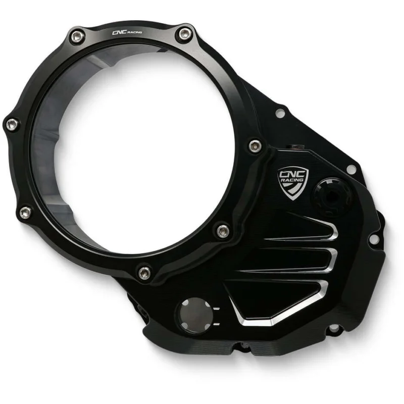 Prezzo Basso Carter Trasparente Frizioni ad Olio Ducati CNC Racing Nero