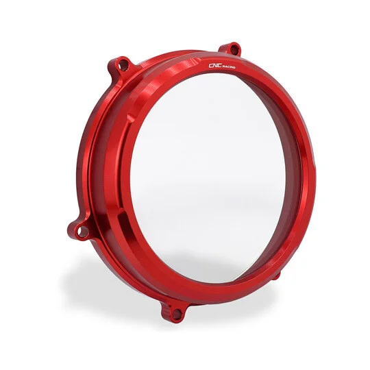 Carter trasparente per frizioni ad olio CA202 Ducati Panigale V2 - Streetfighter V2 CNC Racing Rosso Nuova Collezione