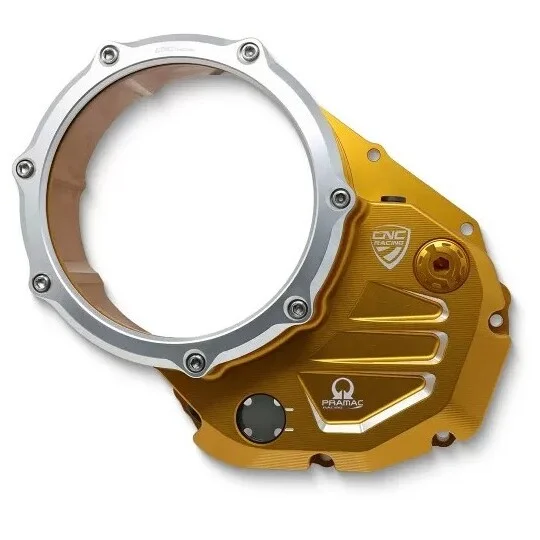 Miglior Prezzo Carter trasparente per frizioni ad olio Ducati Pramac Racing Limited Edition CNC Racing Oro Argento