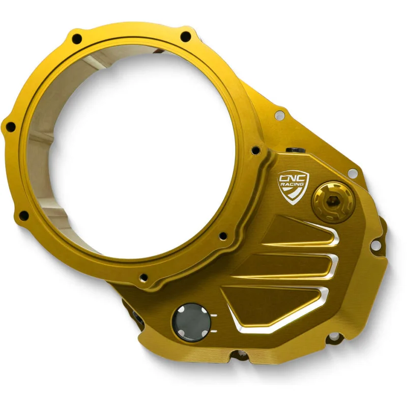 Carter trasparente per frizioni ad olio Ducati - solo corpo CNC Racing Oro Compra Online