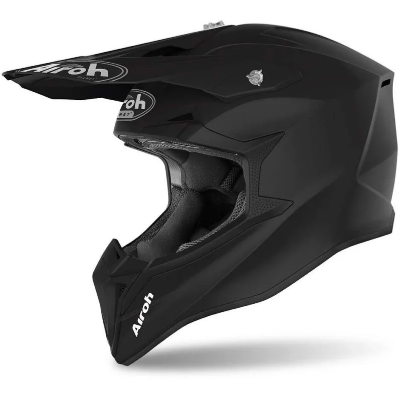Compra Adesso Casco Bambino Moto Cross Enduro Airoh WRAAP YOUTH Color Nero Opaco