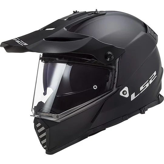 Prezzo Conveniente Casco Cross Enduro Off Road Moto Ls2 MX436 PIONEER EVO Solid Nero Opaco