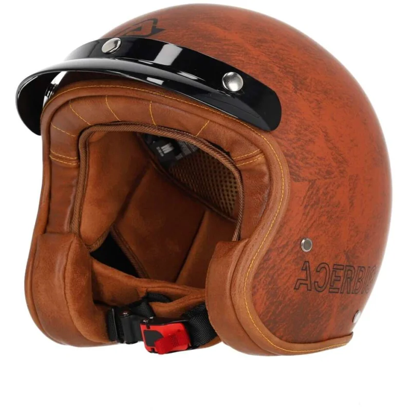 Più Venduto Casco da Moto ACERBIS SKODELA 2206 Marrone