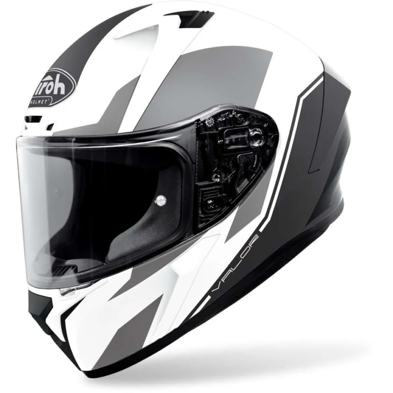 Casco Integrale Moto Airoh VALOR Wings Bianco Opaco Spedito Oggi