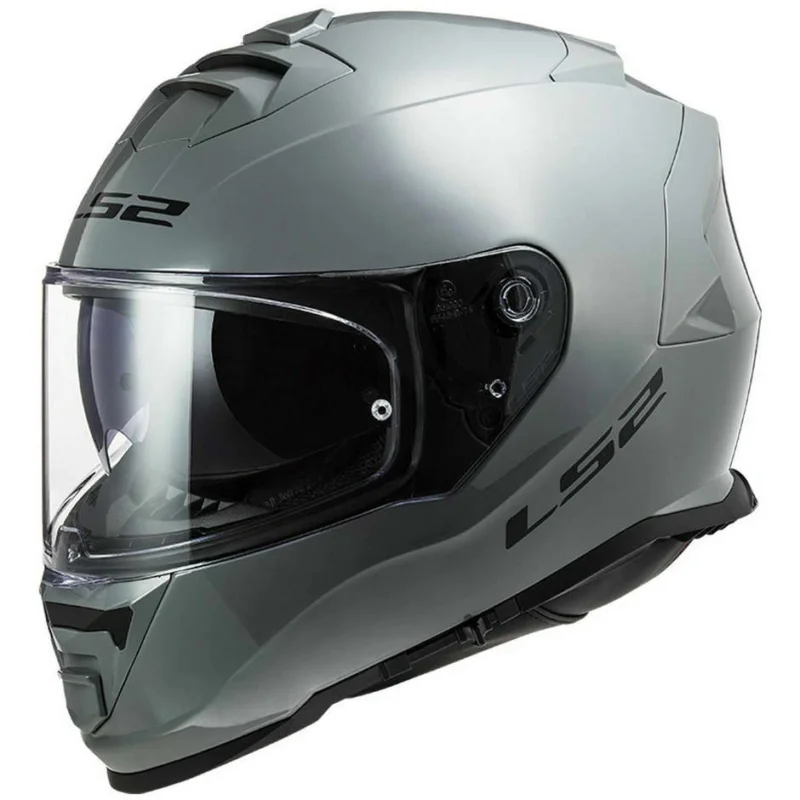 Casco Integrale Moto Doppia Visiera Ls2 FF800 STORM Solid Nardo Grey Più Venduto