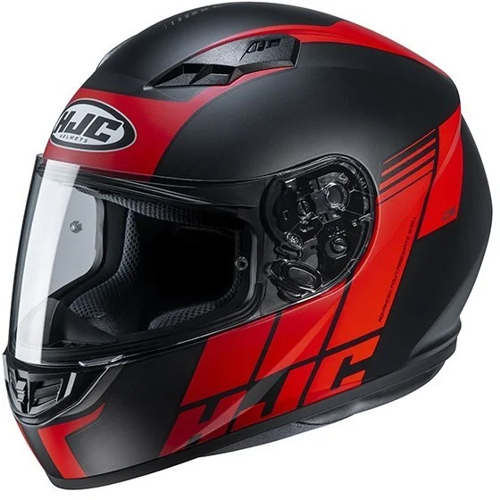 Di Tendenza Casco Integrale Moto HJC CS-15 MYLO MC1SF Nero Rosso Opaco