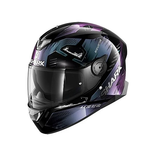 Promo Stagionale Casco Integrale Moto Shark SKWAL 2.2Venger Nero Viola Glitter