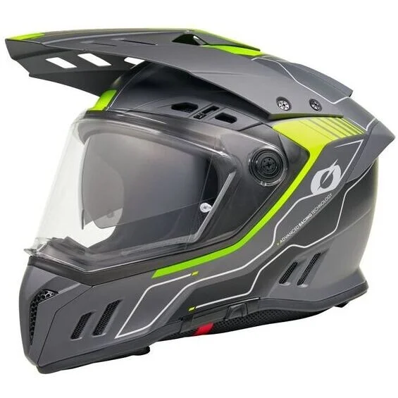 Compra Oggi Stesso Casco Integrale O'NEAL SIERRA RS ECHO V.26 Nero Giallo Fluo
