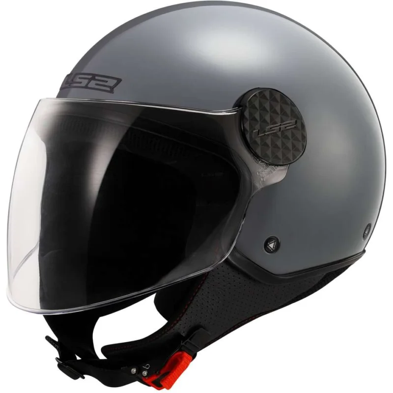 Casco Jet Moto Ls2 OF558 SPHERE LUX 2 SOLID Titanio Opaco Non Perdere