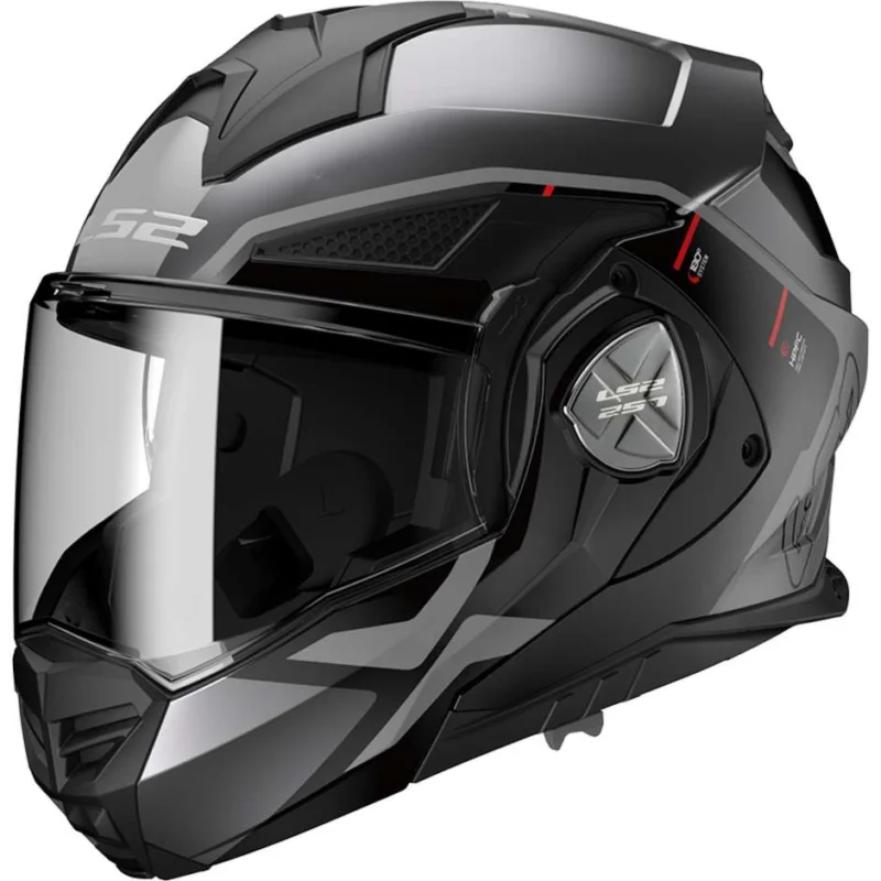 Casco Modulare In HPFC Omologato P/J Ls2 FF901 ADVANT X METRYK Titanio Opaco Economico