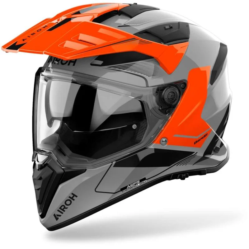 Prezzo Scontato Casco Moto Adventure Airoh BANDIT TUNE Arancio Lucido