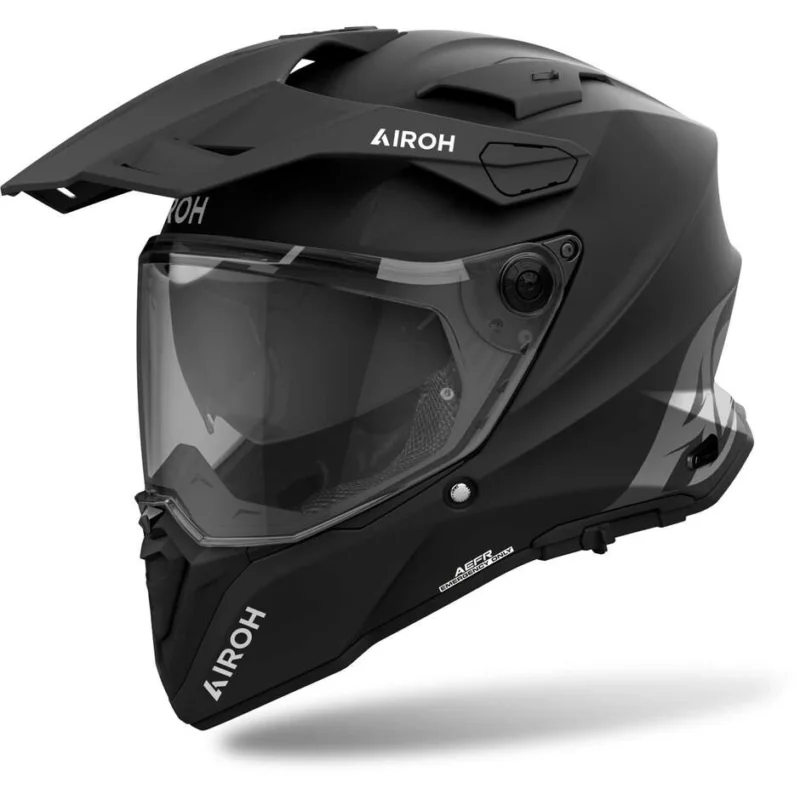 Casco Moto Adventure Airoh COMMANDER 2 COLOR Nero Opaco Popolare