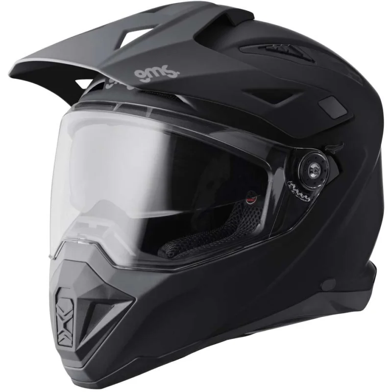 Soddisfatti O Rimborsati Casco Moto Adventure GMS Adventus Opaco nero