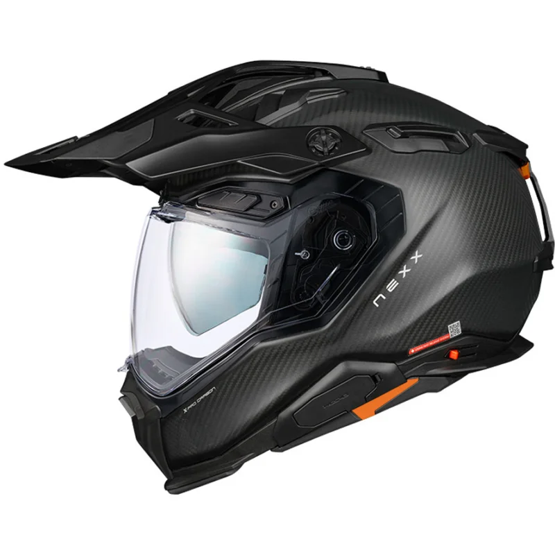 Saldi Casco Moto Adventure Nexx X.WED3 ZERO PRO Carbonio Opaco