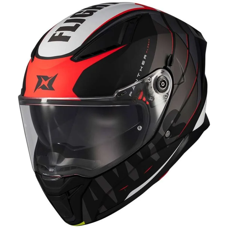 Saldi Casco Moto Axxis Integrale ff130sv Panther Sv Flight B5 Nero Rosso