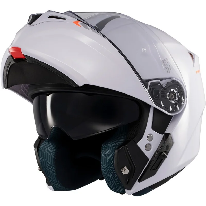 Ordina Subito Casco Moto Axxis Modulare ff938sv Storm S Sv Solid A0 Bianco Perlato