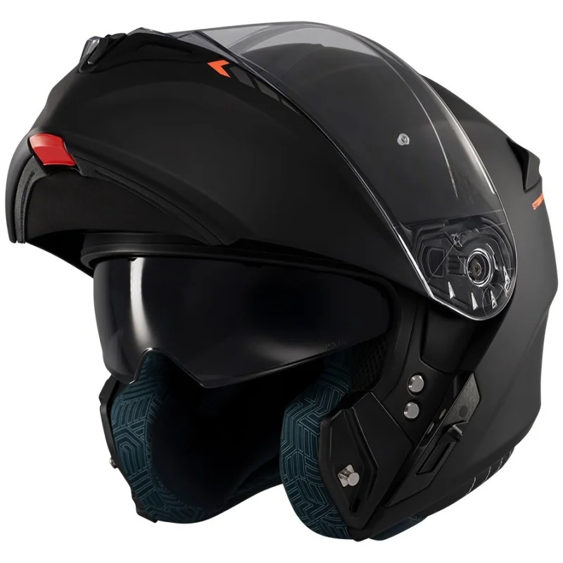 Casco Moto Axxis Modulare ff938sv Storm S Sv Solid A1 Nero Opaco Nuovo Arrivo