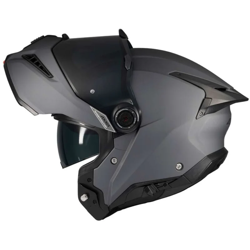 Ultimissimo Modello Casco Moto Axxis Modulare fu409 SV Ghostfighter Solid A12 Matt Titanio