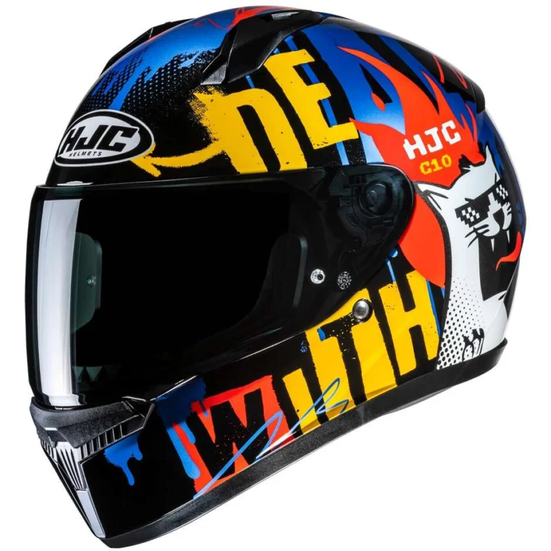 Casco Moto Bambino Integrale Hjc C10 FOP MC23 Must-Have