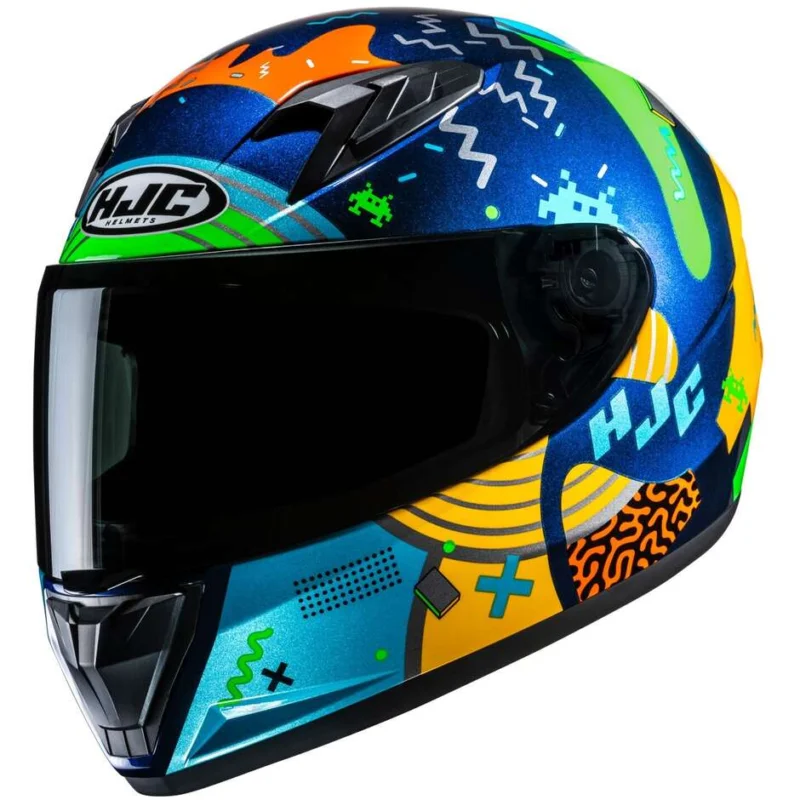 Casco Moto Bambino Integrale Hjc Y10 MIKA MC23 Quantità Limitata