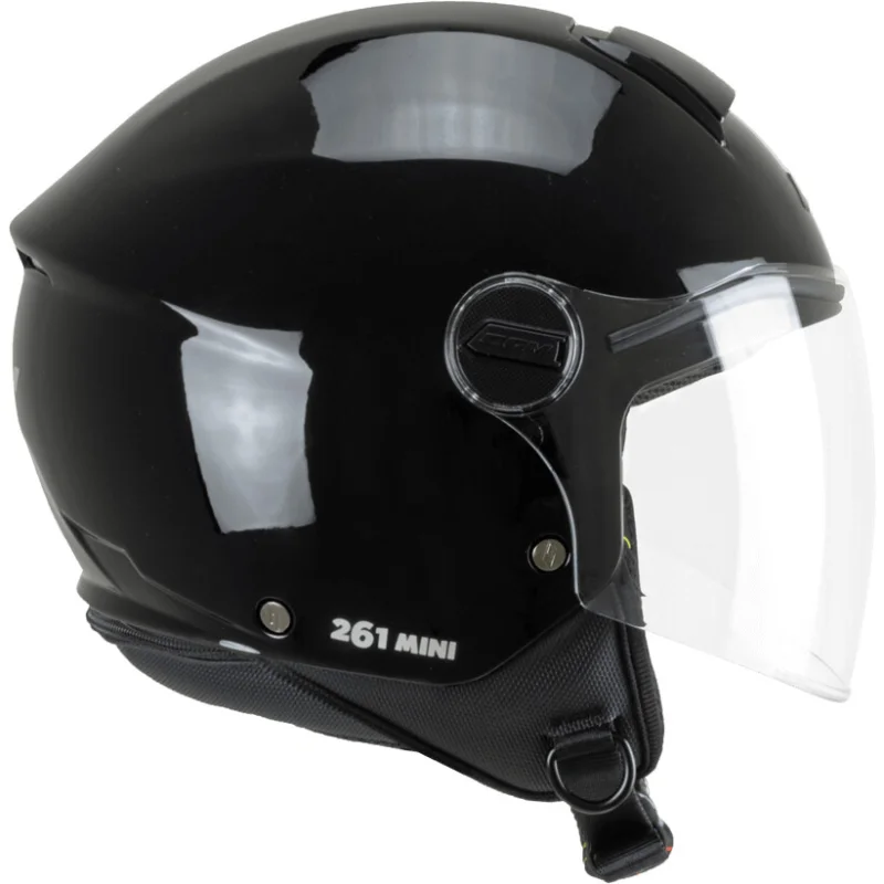 A Buon Prezzo Casco Moto Bambino Jet CGM 261A MINI MONO Nero