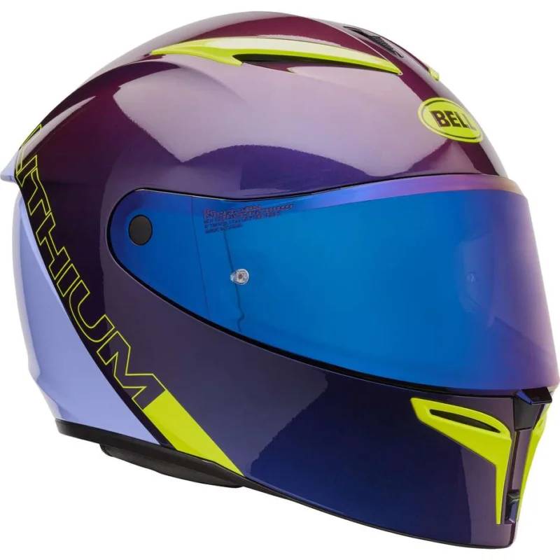 Casco Moto Bell LITHIUM MIPS PLUS DELTA Nero Viola Esclusivo