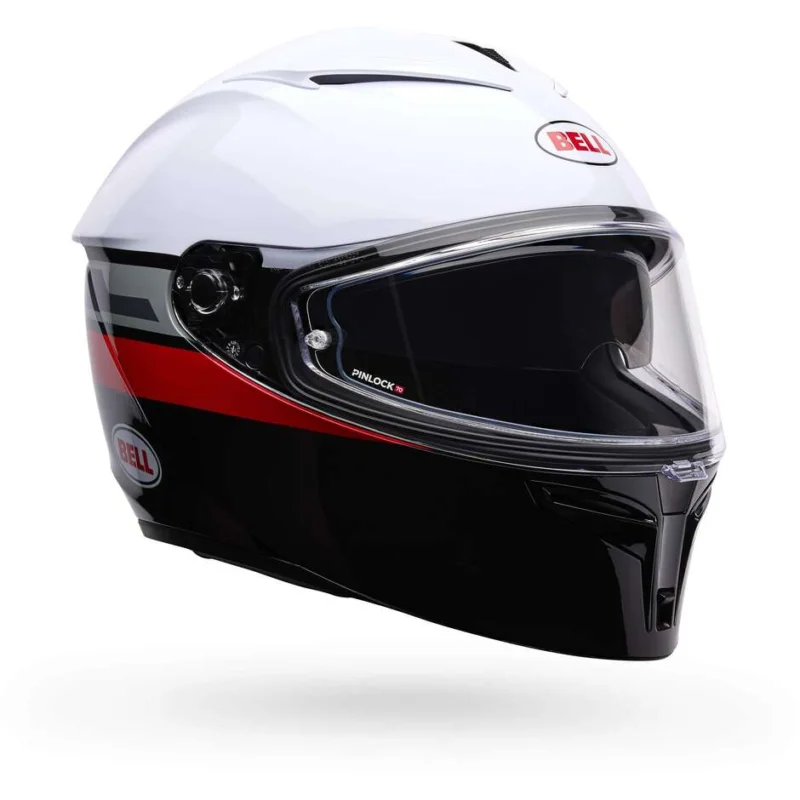 Ordina Subito Casco Moto Bell LITHIUM MOTION Bianco Rosso