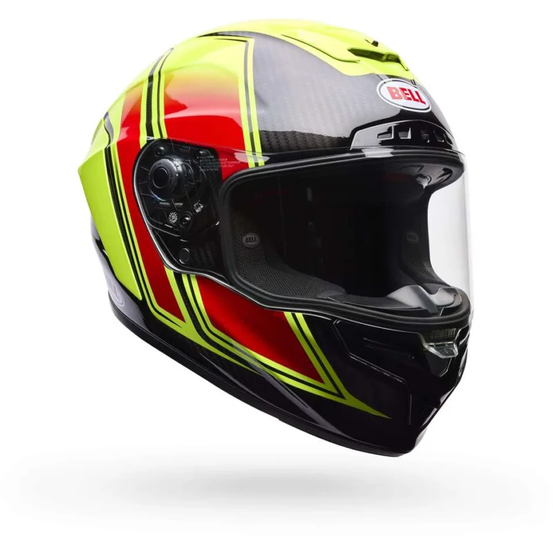 Casco Moto Bell Race Star Flex DLX GRID Giallo Direttamente Dal Produttore
