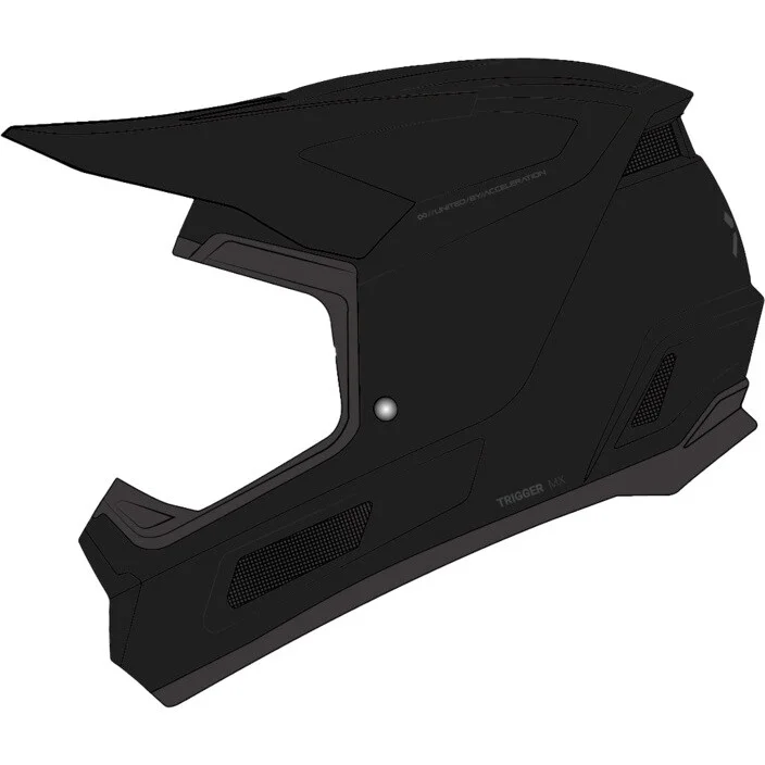 Promo Stagionale Casco Motoc Cross iXS TRIGGER MX 1.0 MIPS Opaco Nero