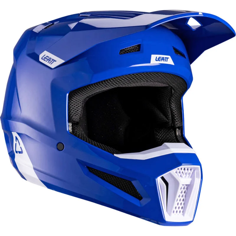Prezzo Conveniente Casco Moto Cross 2.5 - V26 Leatt Blu