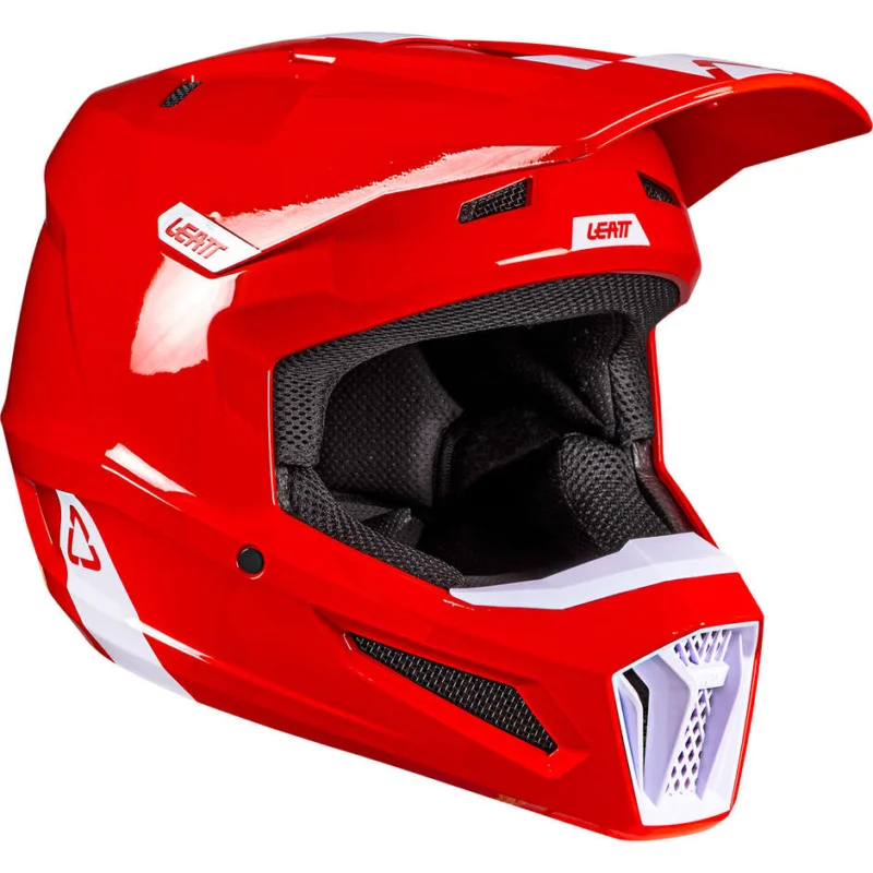Solo Oggi Casco Moto Cross 2.5 - V26 Leatt Rosso