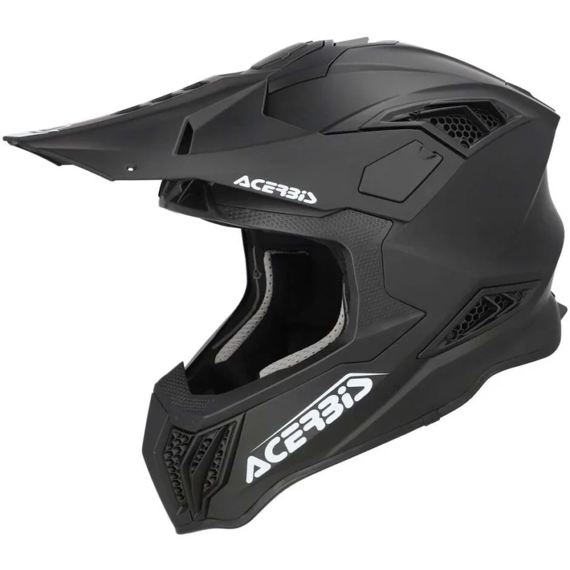 Reso Gratuito Casco Moto Cross Enduro Acerbis AIRSTRIKE-X Nero Opaco