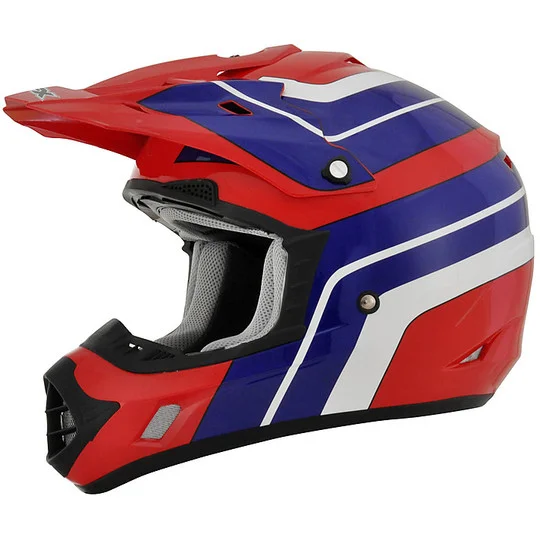 Quantità Limitata Casco Moto Cross Enduro Afx FX-17 Vintage Honda