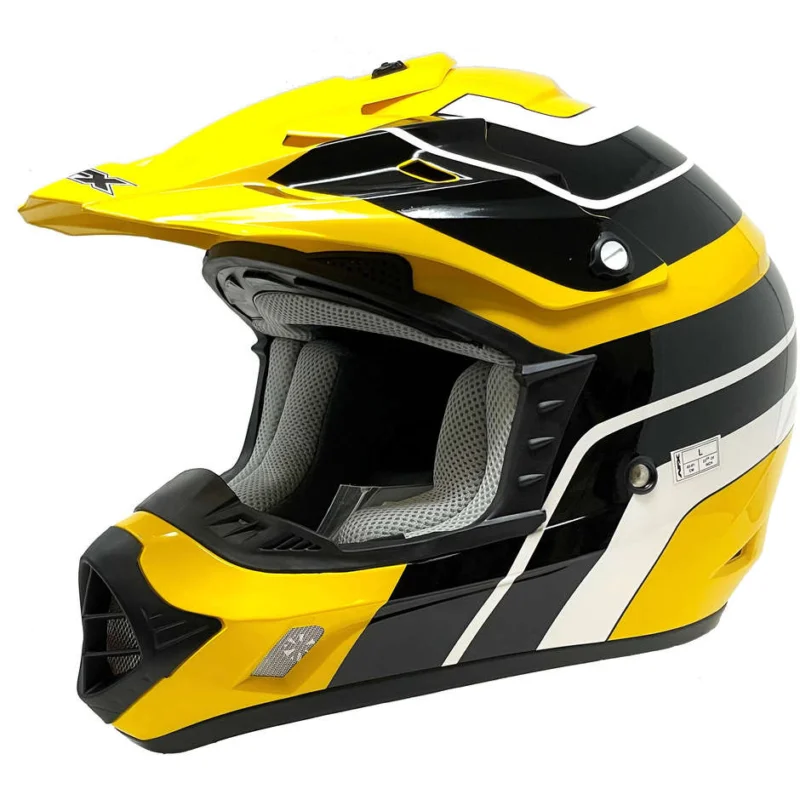 Economico Casco Moto Cross Enduro Afx FX-17 Vintage Yamaha