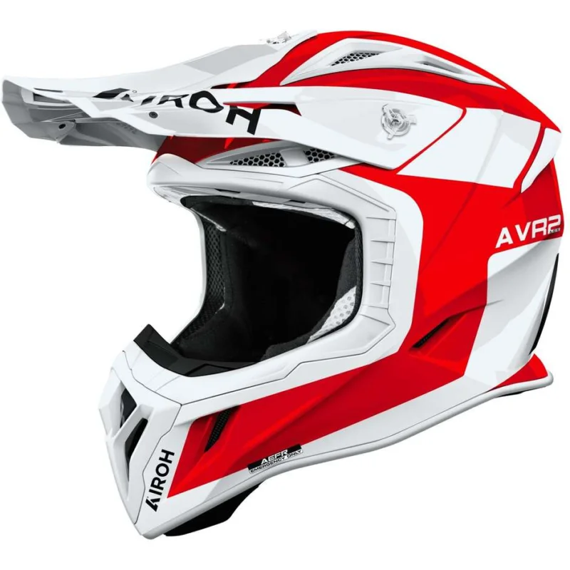 Acquista Ora Casco Moto Cross Enduro Airoh AVIATOR ACE 2 IRON Rosso Lucido