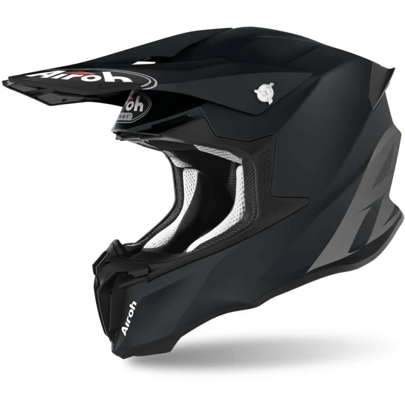 Casco Moto Cross Enduro Airoh TWIST 2.0 Color Nero Opaco Offerta Speciale