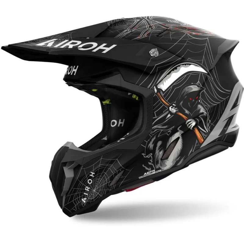 Casco Moto Cross Enduro Airoh TWIST 3 ARCADE Opaco Saldi